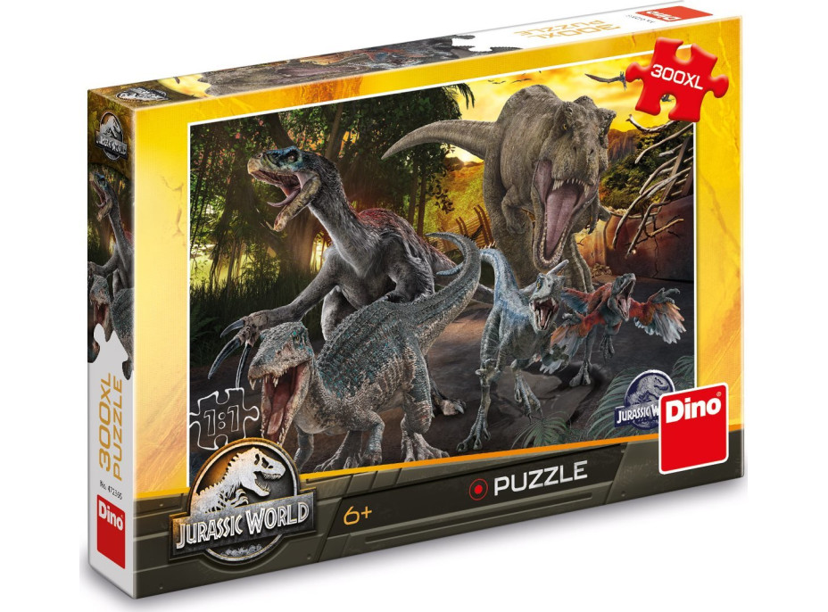 DINO Puzzle Jurský svet XL 300 dielikov