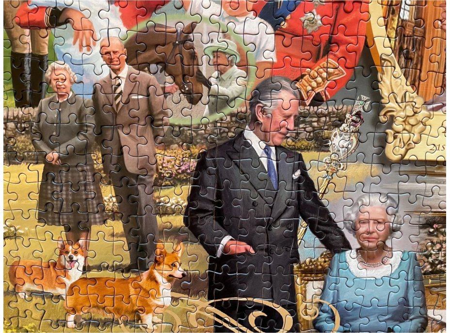 GIBSONS Puzzle Kráľovná Alžbeta II. 1000 dielikov