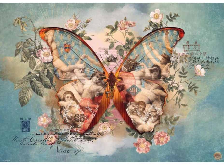 HEYE Puzzle Metamorphosis: Krídla č. I 1000 dielikov