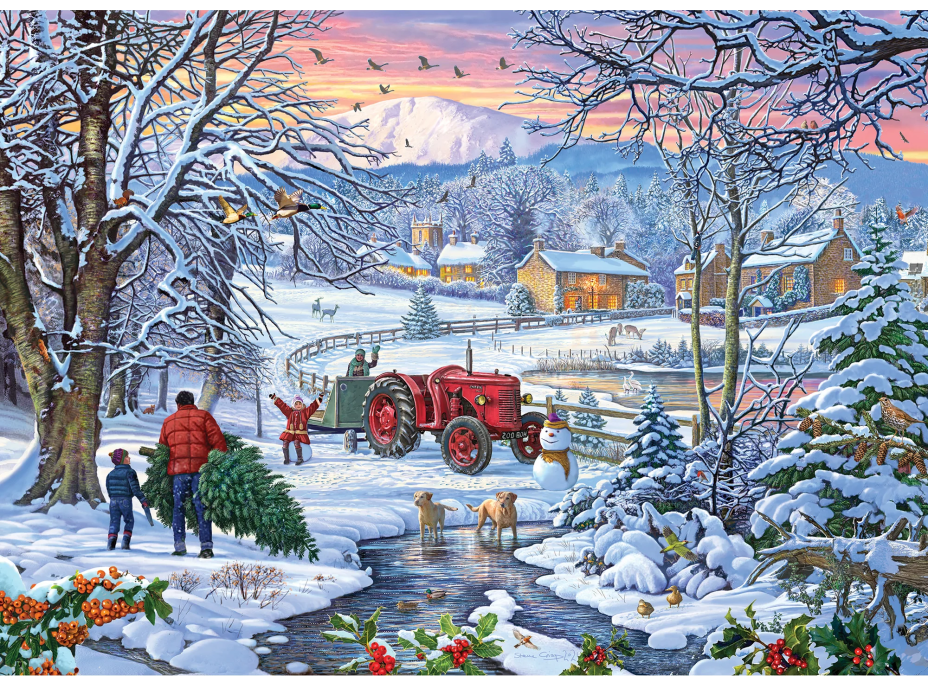 GIBSONS Puzzle Nesieme stromček 1000 dielikov GIBSONS Puzzle Nesieme stromček 1000 dielikov