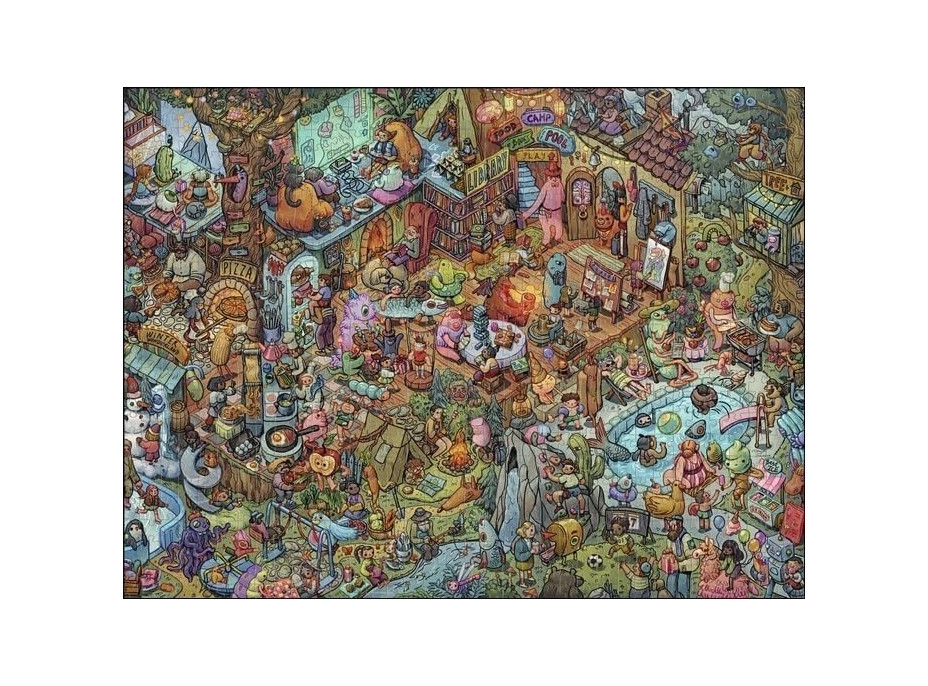 HEYE Puzzle Zábava s priateľmi 1500 dielikov