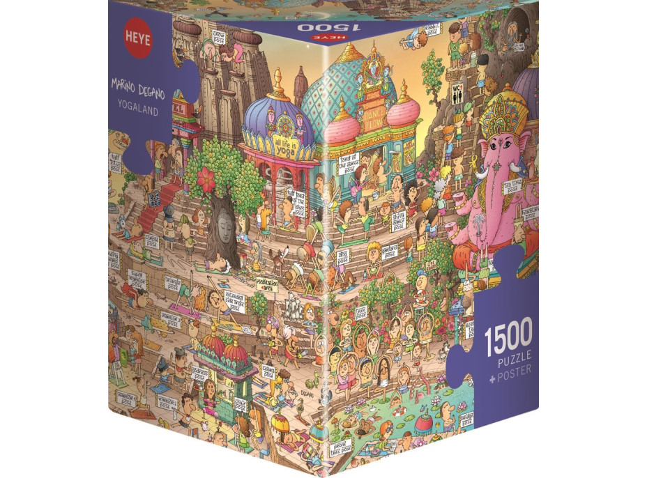 HEYE Puzzle Krajina jogy 1500 dielikov