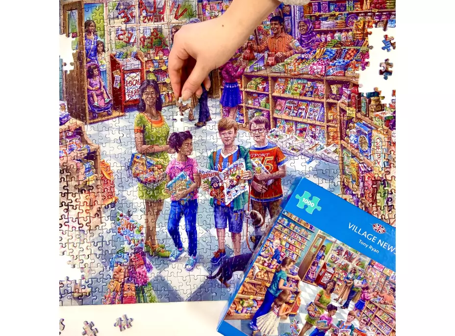 GIBSONS Puzzle Správy z dediny 1000 dielikov