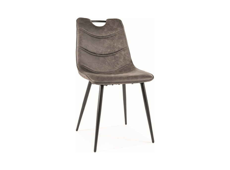 Jedálenská stolička ALOE Tap - čierna / sivá