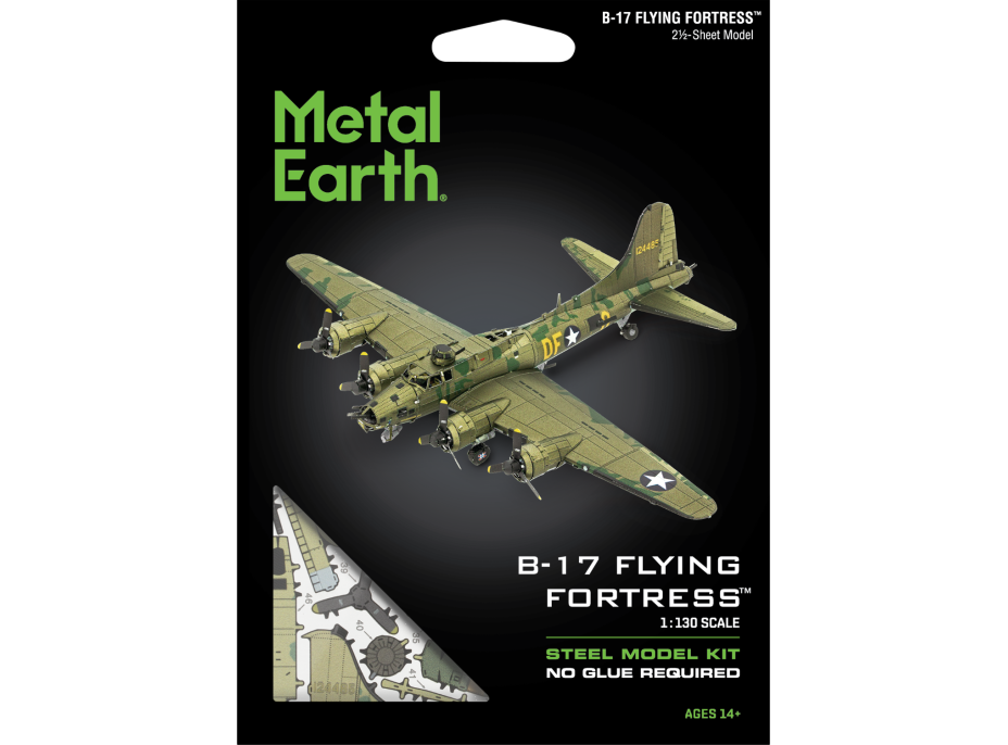 METAL EARTH 3D puzzle Flying Fortress B-17