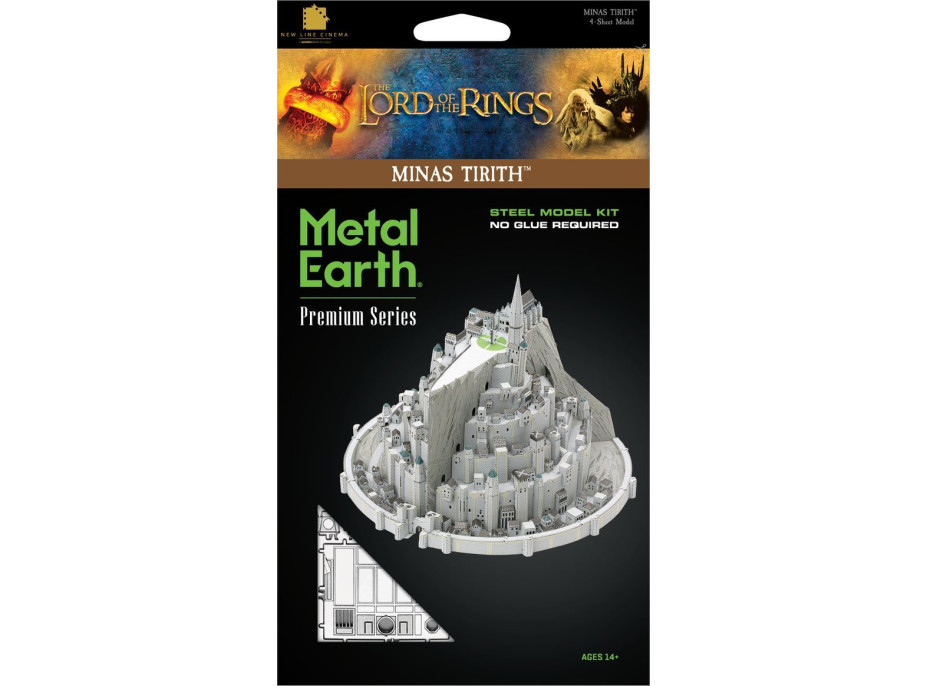 METAL EARTH 3D puzzle Premium Series: Pán prsteňov Minas Tirith