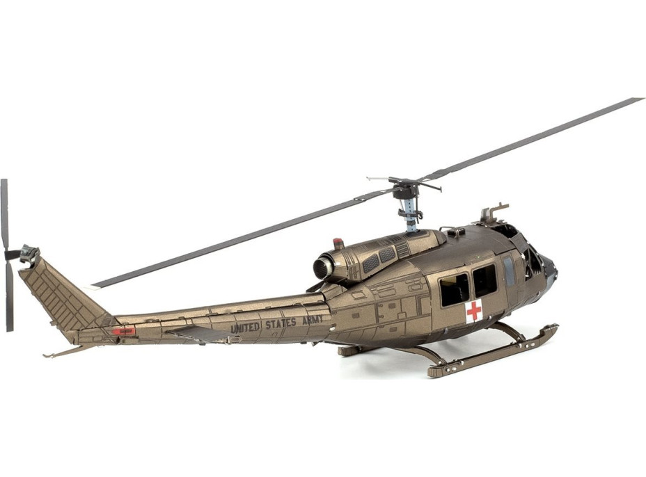 METAL EARTH 3D puzzle Vrtuľník UH-1 Huey