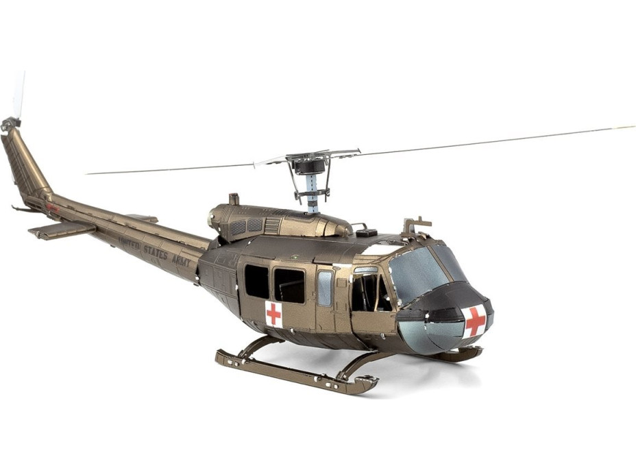 METAL EARTH 3D puzzle Vrtuľník UH-1 Huey