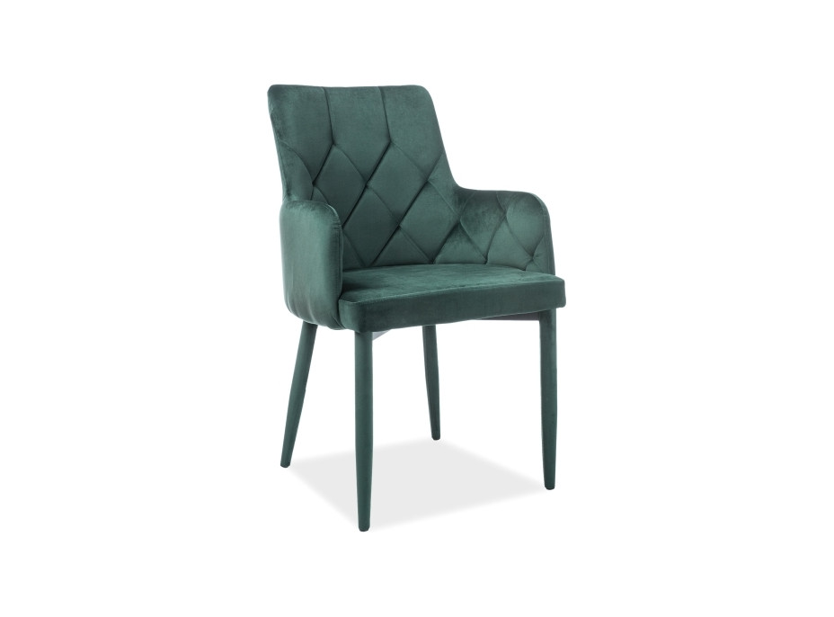 Jedálenská stolička RICHARD - tmavo zelená