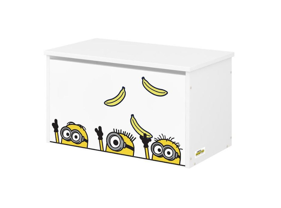 Detská truhla na hračky Mimoni - Banány