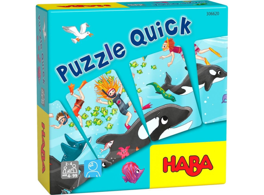 HABA Mini hra pre deti Rýchle puzzle