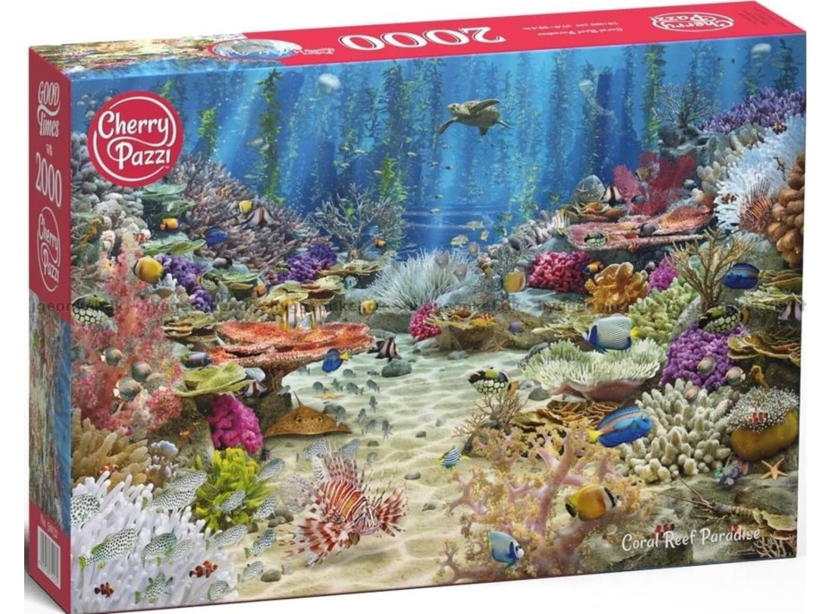 CHERRY PAZZI Puzzle Koralový útes Paradise 2000 dielikov