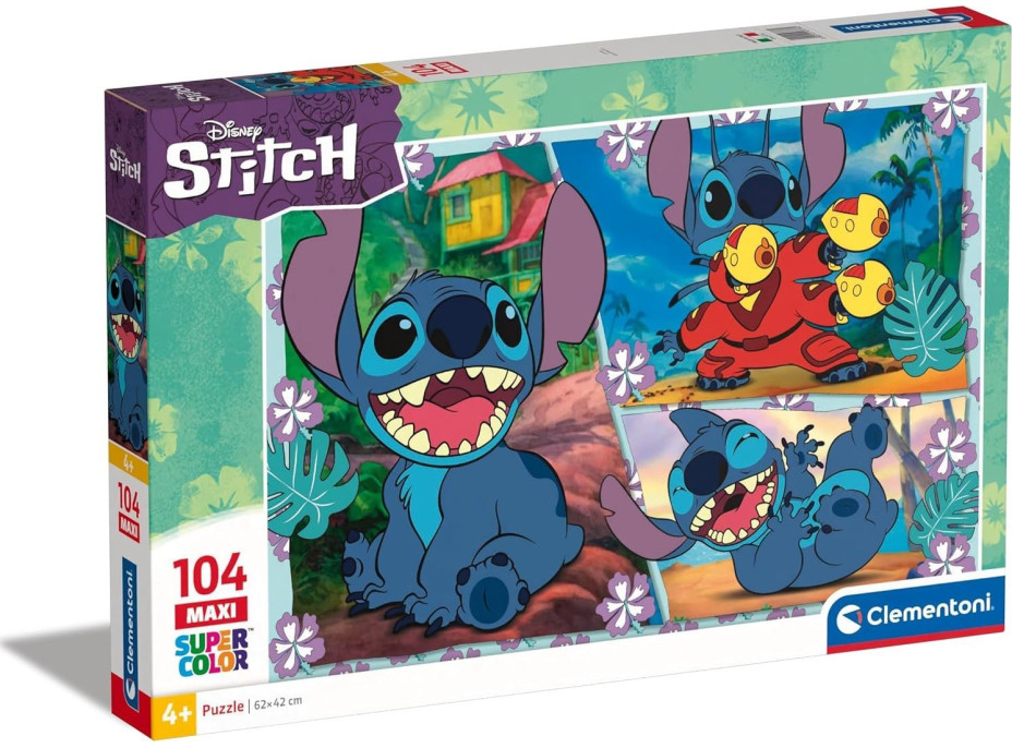 CLEMENTONI Puzzle Stitch MAXI 104 dielikov