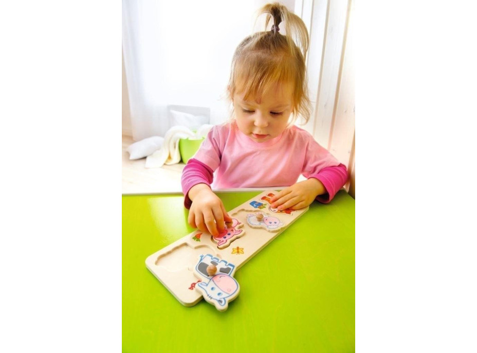 HABA Drevená vkladačka Zvieratká