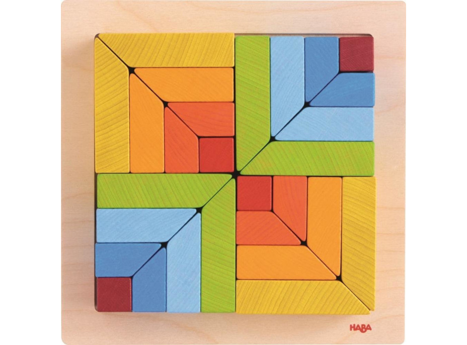 HABA Drevená mozaika Geomix