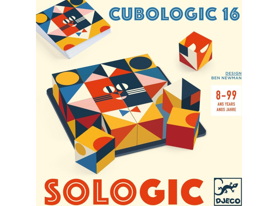 DJECO Logická hra Sologic - Cubologic 16