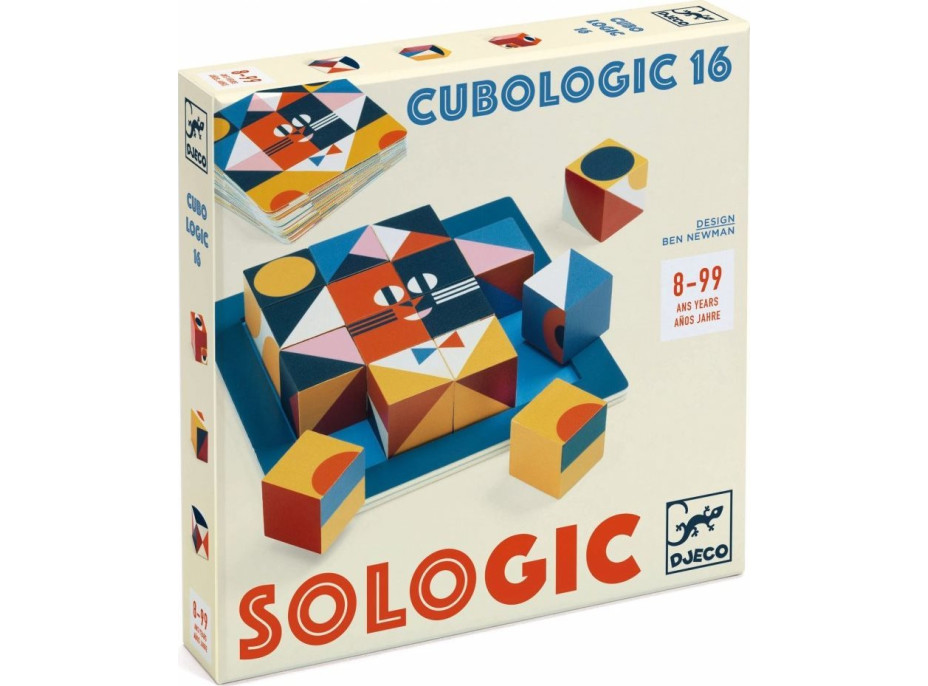 DJECO Logická hra Sologic - Cubologic 16