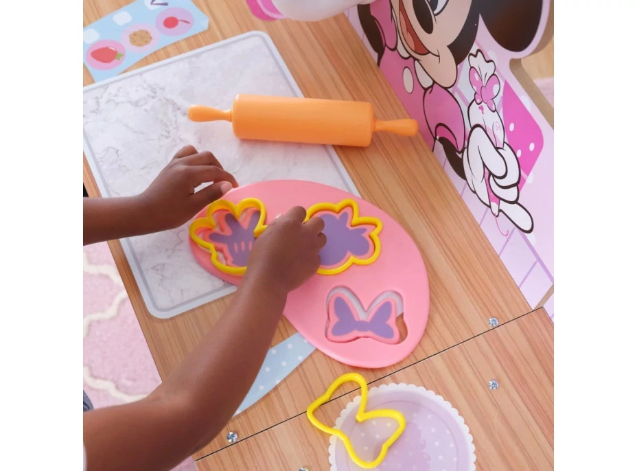 KIDKRAFT Detská kuchynka Minnie Mouse pekáreň & kaviareň