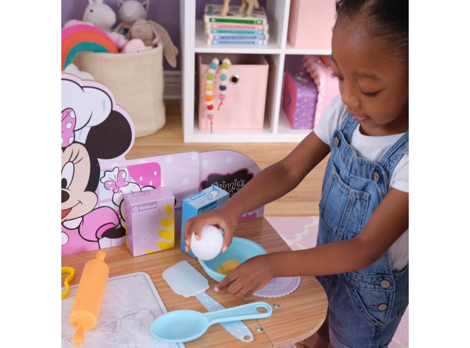 KIDKRAFT Detská kuchynka Minnie Mouse pekáreň & kaviareň