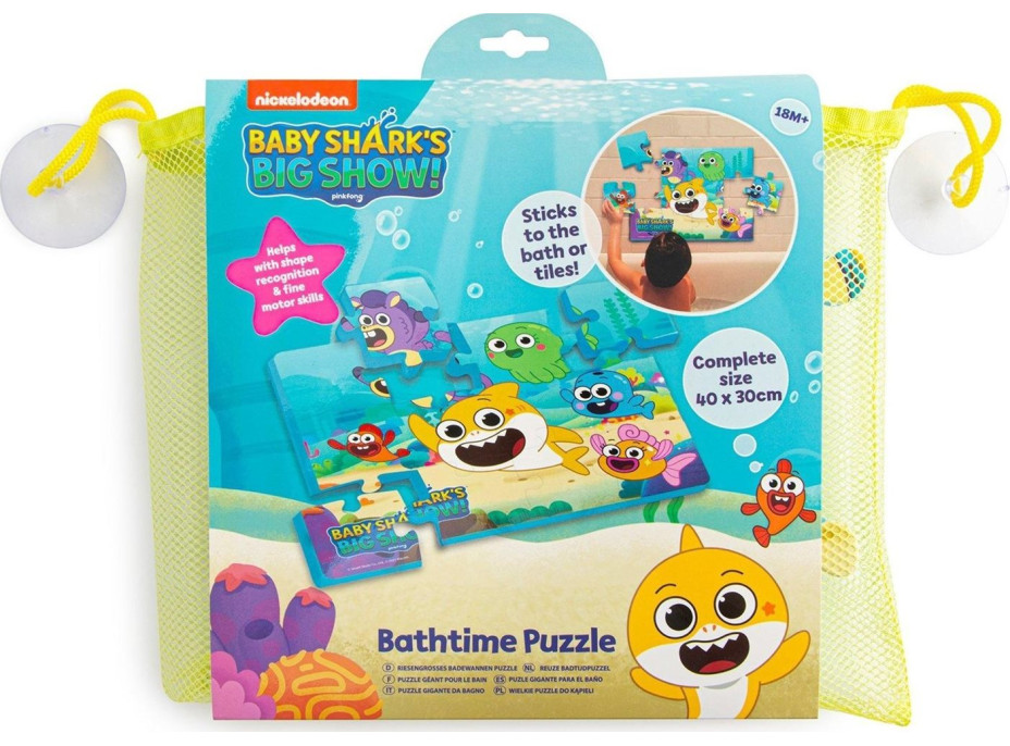 NICKELODEON Puzzle do vane Baby Shark 12 dielikov