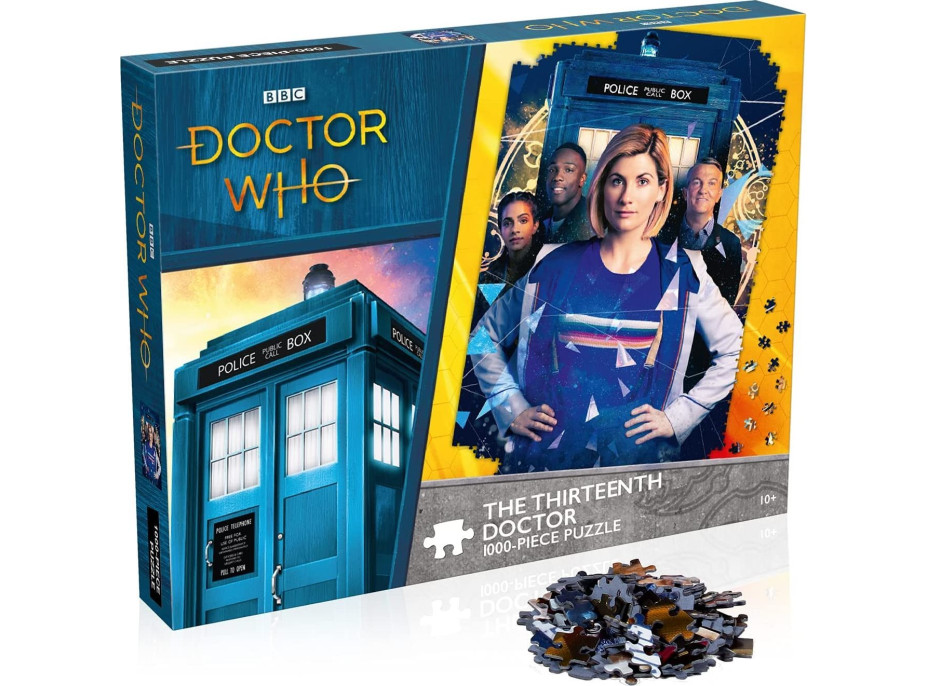 WINNING MOVES Puzzle Doctor Who: Trinásty doktor - Súčasnosť 1000 dielikov