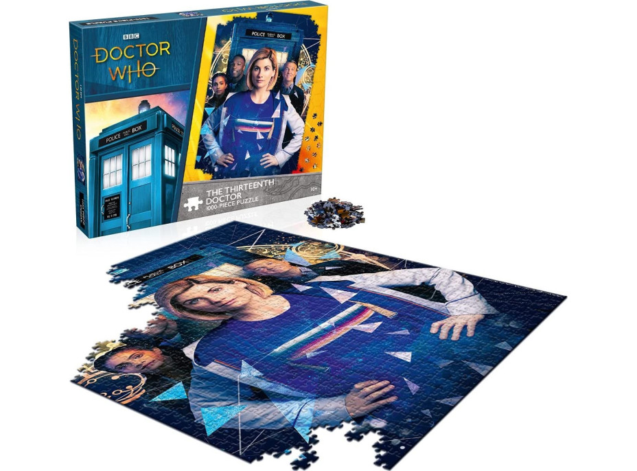 WINNING MOVES Puzzle Doctor Who: Trinásty doktor - Súčasnosť 1000 dielikov
