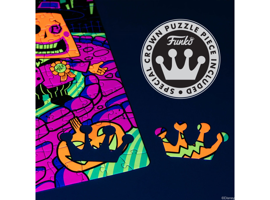 FUNKO GAMES Puzzle POP! Ukradnuté Vianoce Tima Burtona 500 dielikov