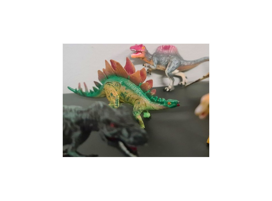 Dinosaury - pohyblivé figúrky - 6 ks
