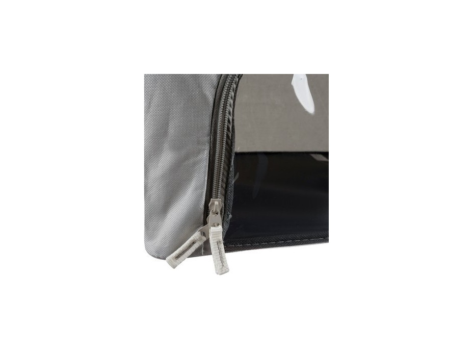 Textilný box na posteľnú bielizeň 2 ks - 40x30x20 cm - šedý
