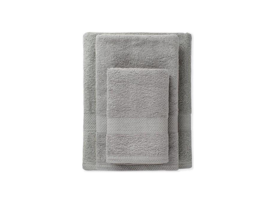 Bavlnený uterák RODOS - 70x140 cm - 500g/m2 - šedý
