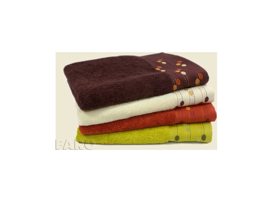 Bavlnený uterák MONTANA - 50x90 cm - 500g/m2 - červený
