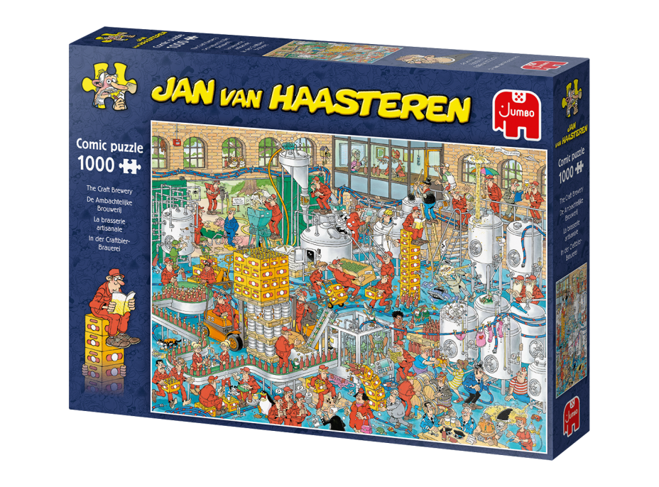 JUMBO Puzzle JvH Remeselný pivovar 1000 dielikov