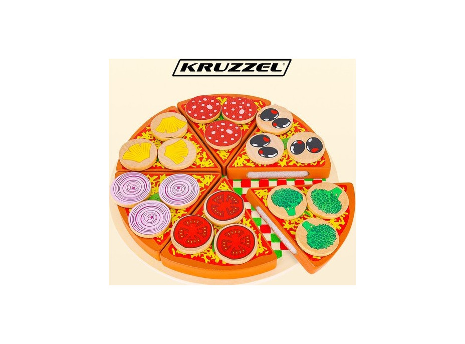 Drevená pizza