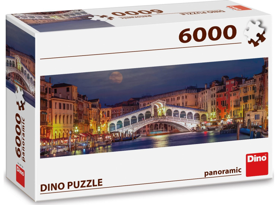 DINO Panoramatické puzzle Most Rialto 6000 dielikov