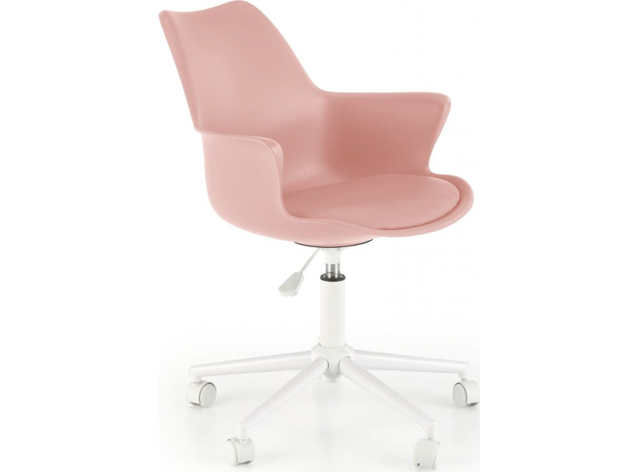 Detská otočná stolička GASLY - ružová