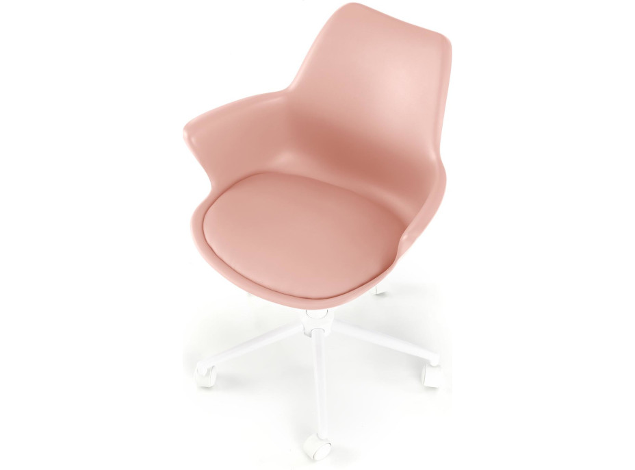 Detská otočná stolička GASLY - ružová