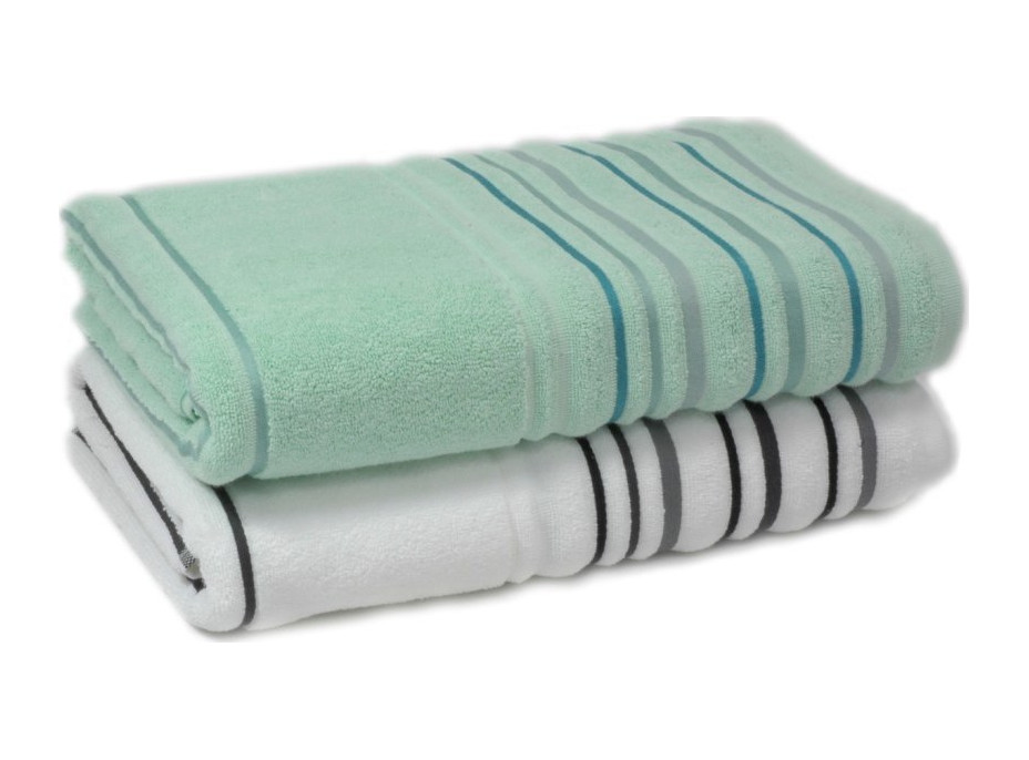 Bavlnený uterák TAO - 50x90 cm - 600g/m2 - zelený
