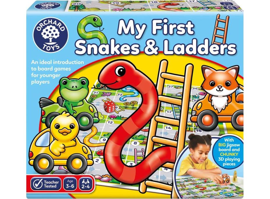 Moje prvé hady a rebríky