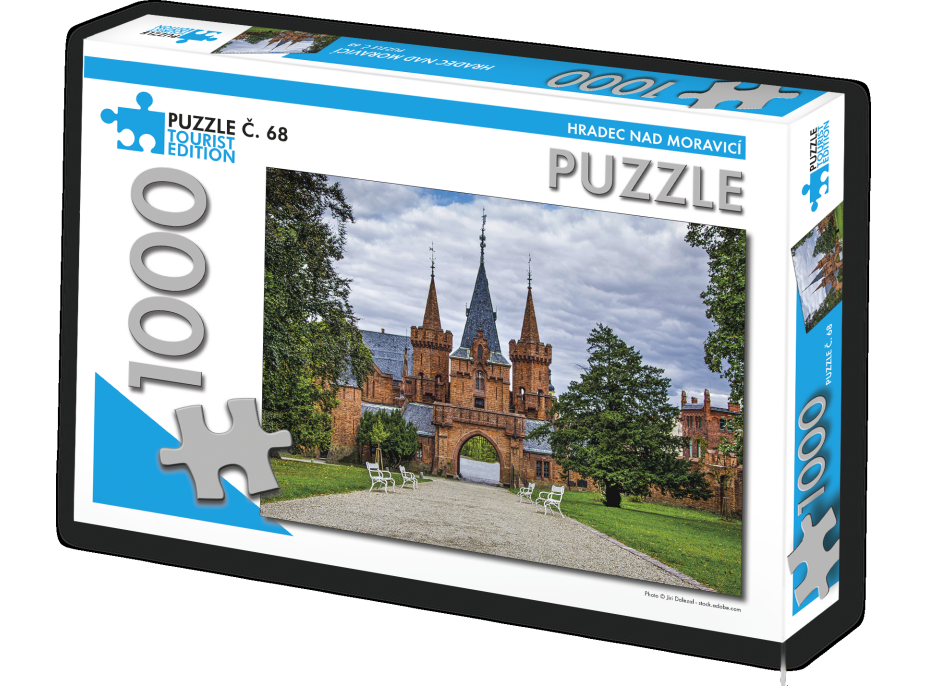 TOURIST EDITION Puzzle Hradec nad Moravicí 1000 dielikov (č.68)