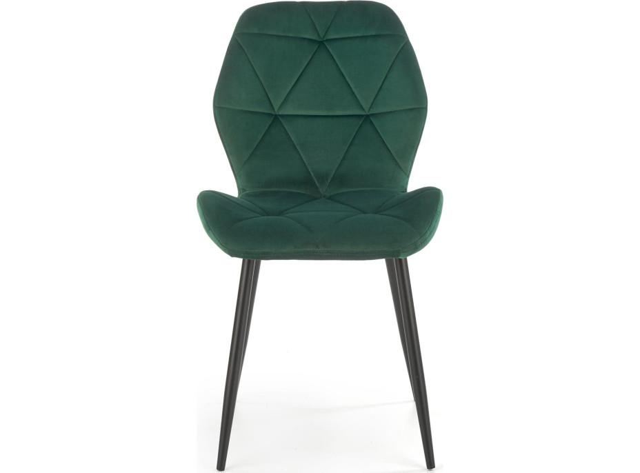 Jedálenská stolička MAYA - tmavo zelená
