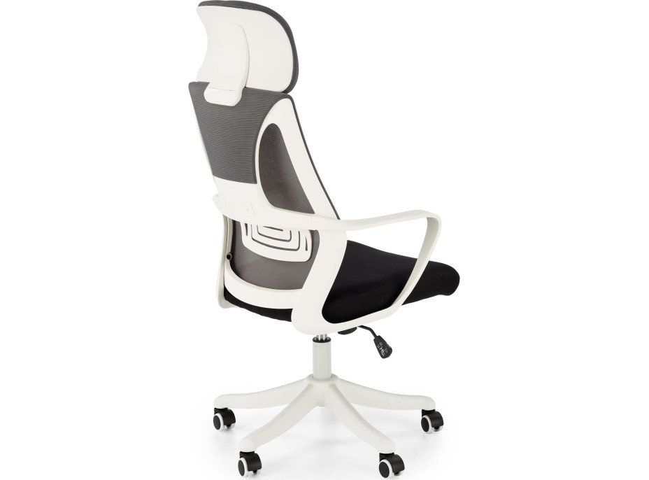 Kancelárska stolička RIMINI 2 - šedá/čierna/biela