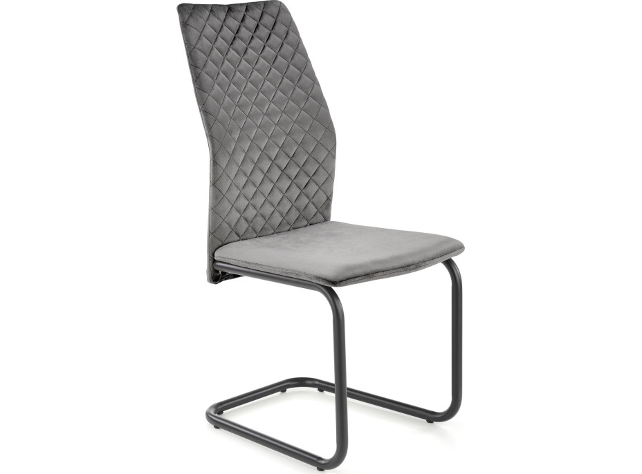 Jedálenská stolička GABI - šedá