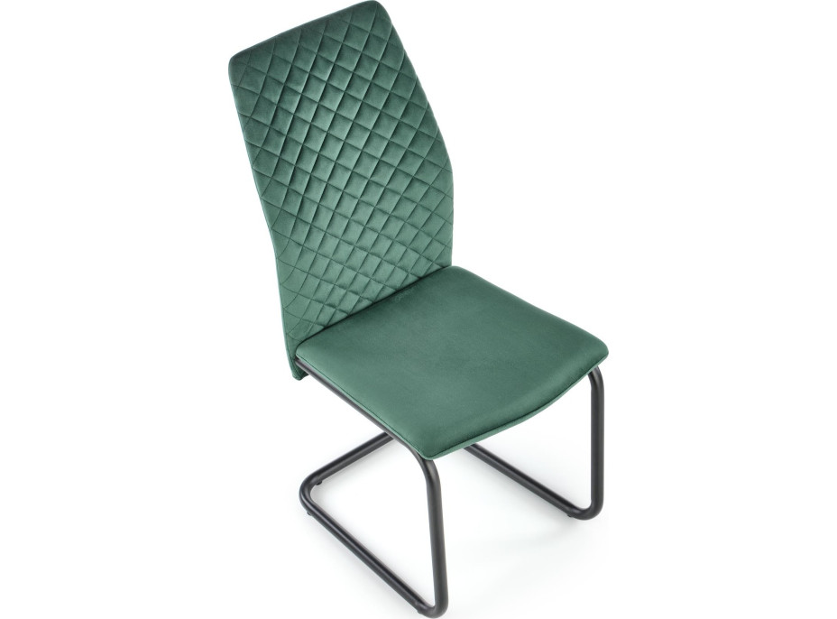 Jedálenská stolička GABI - tmavo zelená