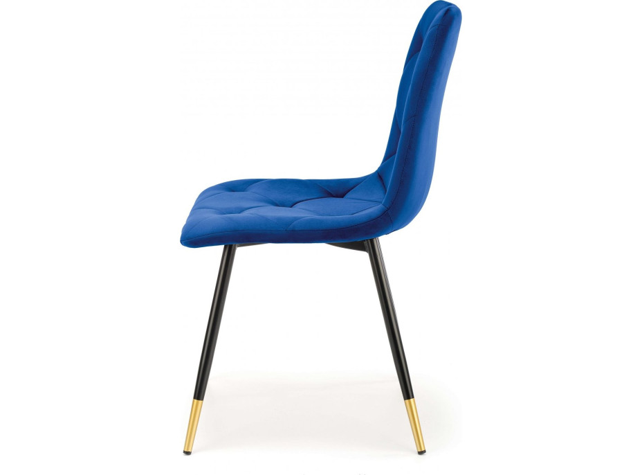 Jedálenská stolička LORA - tmavo modrá