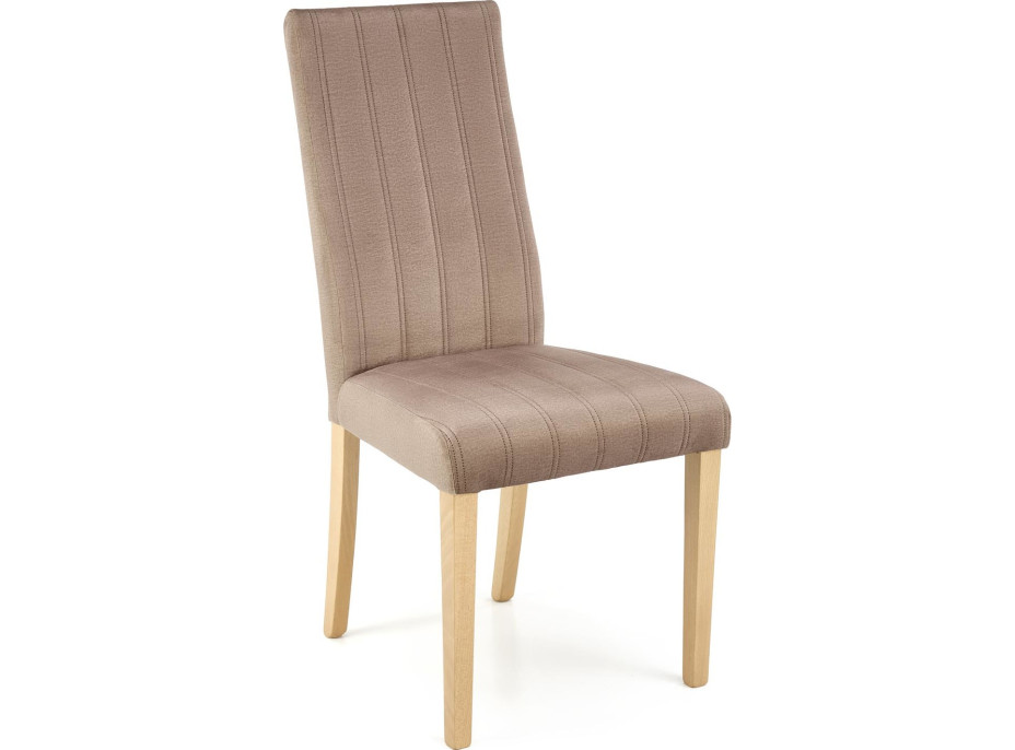 Jedálenská stolička DIAMOL 3 - dub medový/béžová