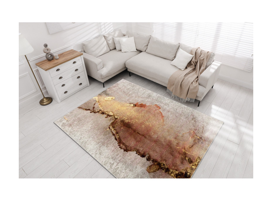 Kusový koberec Miro 512101.801 beige/gold