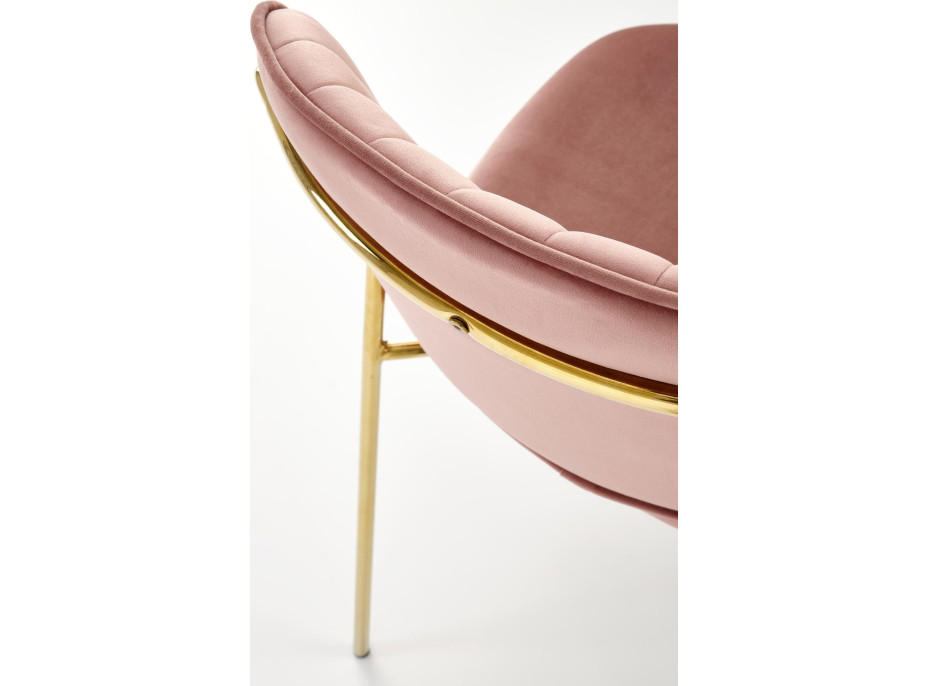 Jedálenská stolička MELISA - ružová
