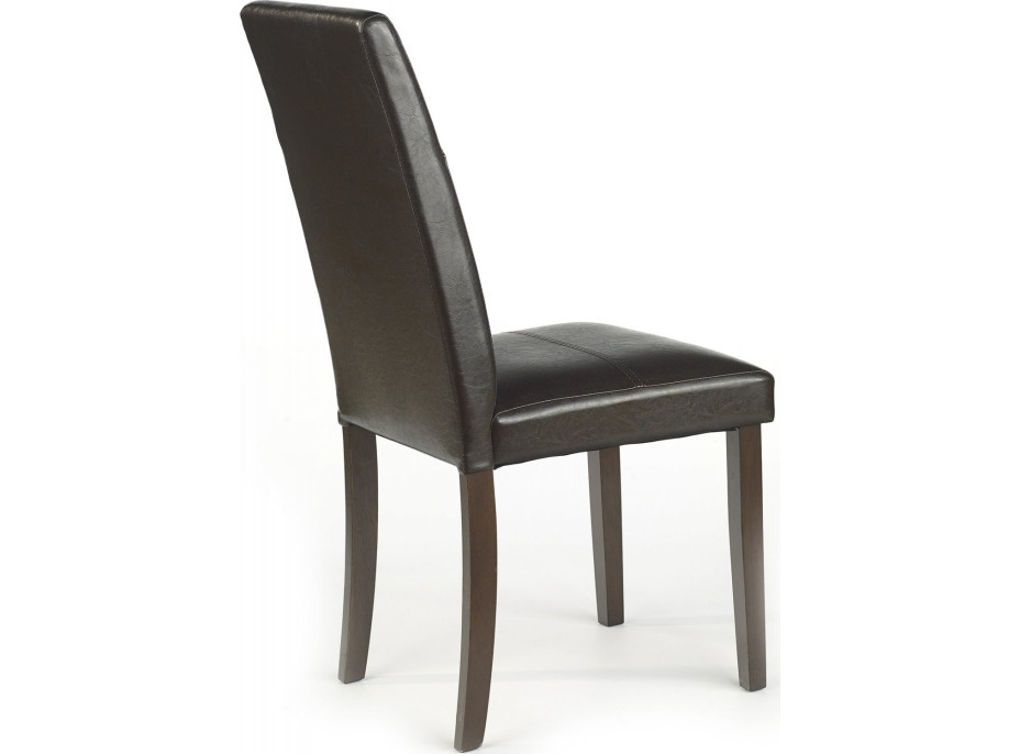 Jedálenská stolička KERRY BIS - wenge/tmavo hnedá