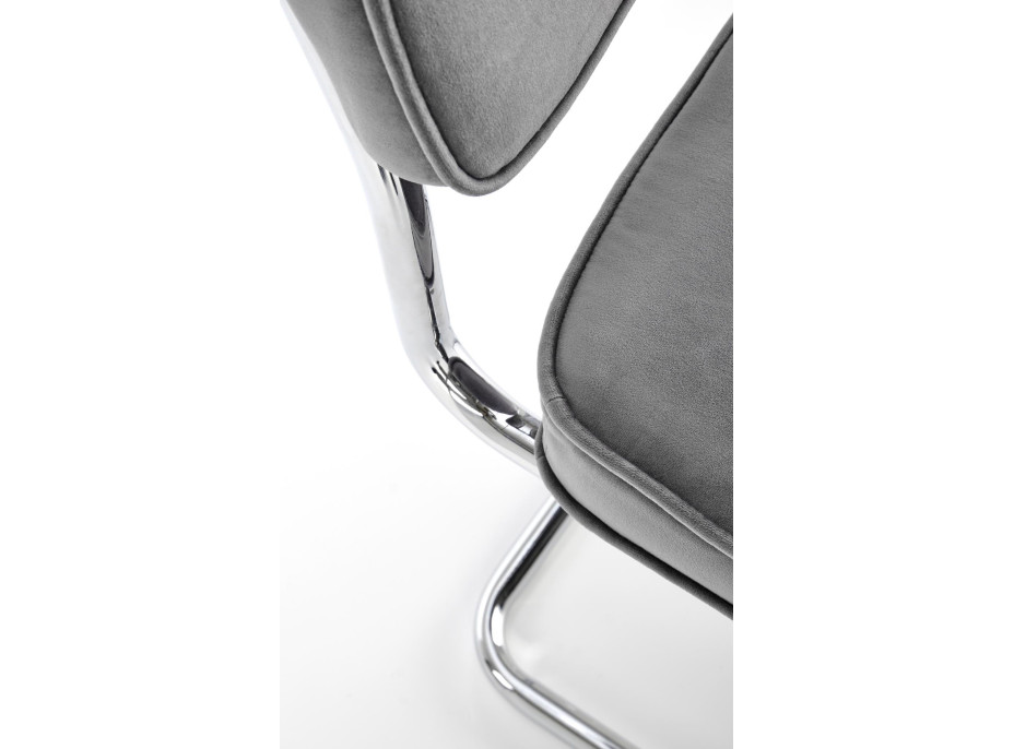 Jedálenská stolička LEONA - šedá