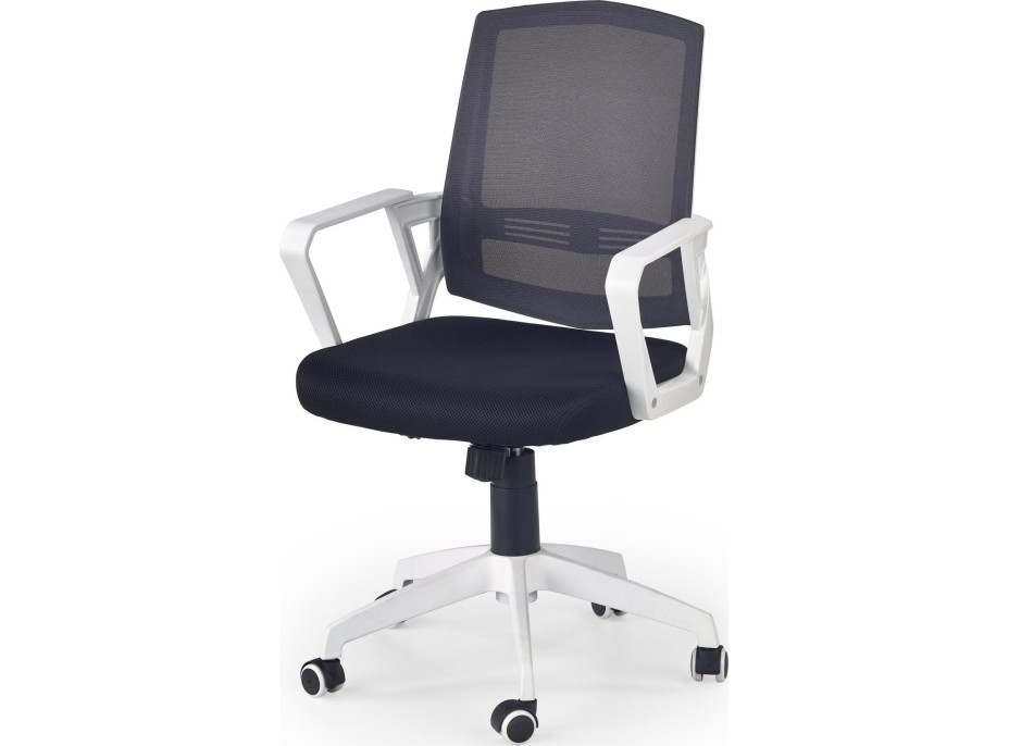 Kancelárska stolička ASCOT - čierna / biela